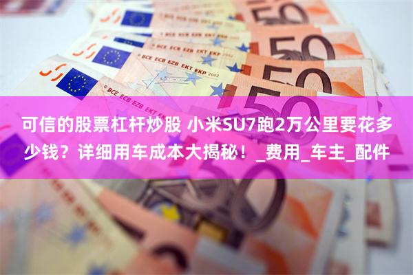 可信的股票杠杆炒股 小米SU7跑2万公里要花多少钱？详细用车成本大揭秘！_费用_车主_配件