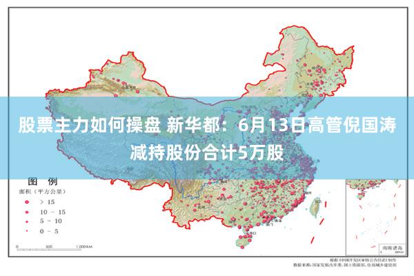 股票主力如何操盘 新华都：6月13日高管倪国涛减持股份合计5万股