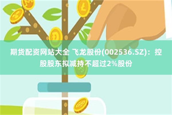 期货配资网站大全 飞龙股份(002536.SZ)：控股股东拟减持不超过2%股份